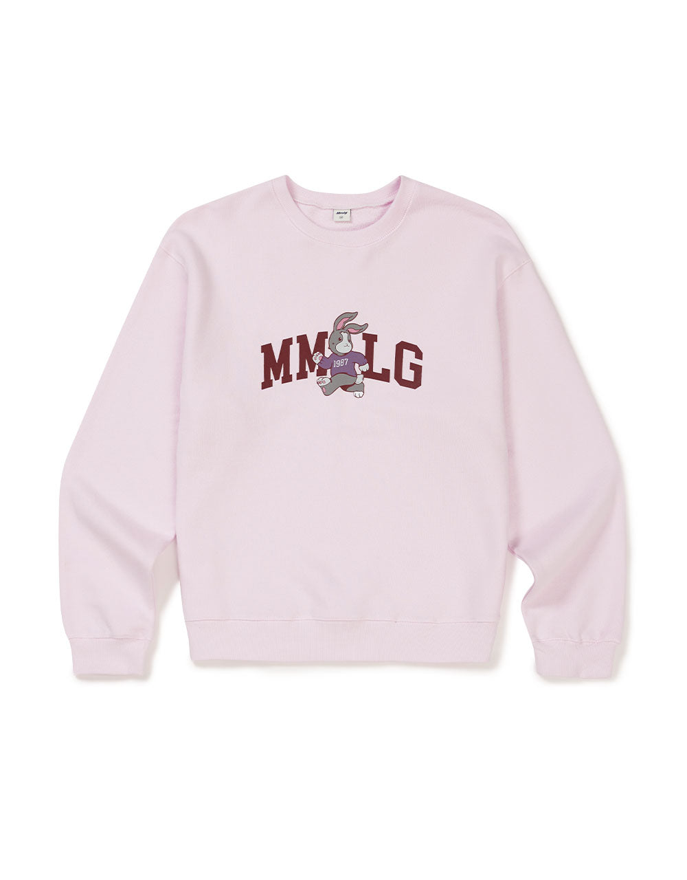 MMLG RUNNING MELGE SWEAT (POWDER PINK)