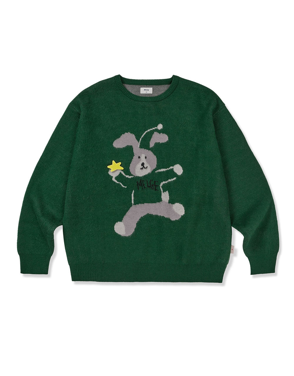 MMLG HOLIDAY MELGE KNIT (GREEN)