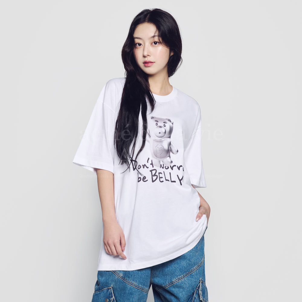 
                  
                    BELLY GOM X ADLV METAL BELLY SHORT SLEEVE T-SHIRT WHITE
                  
                