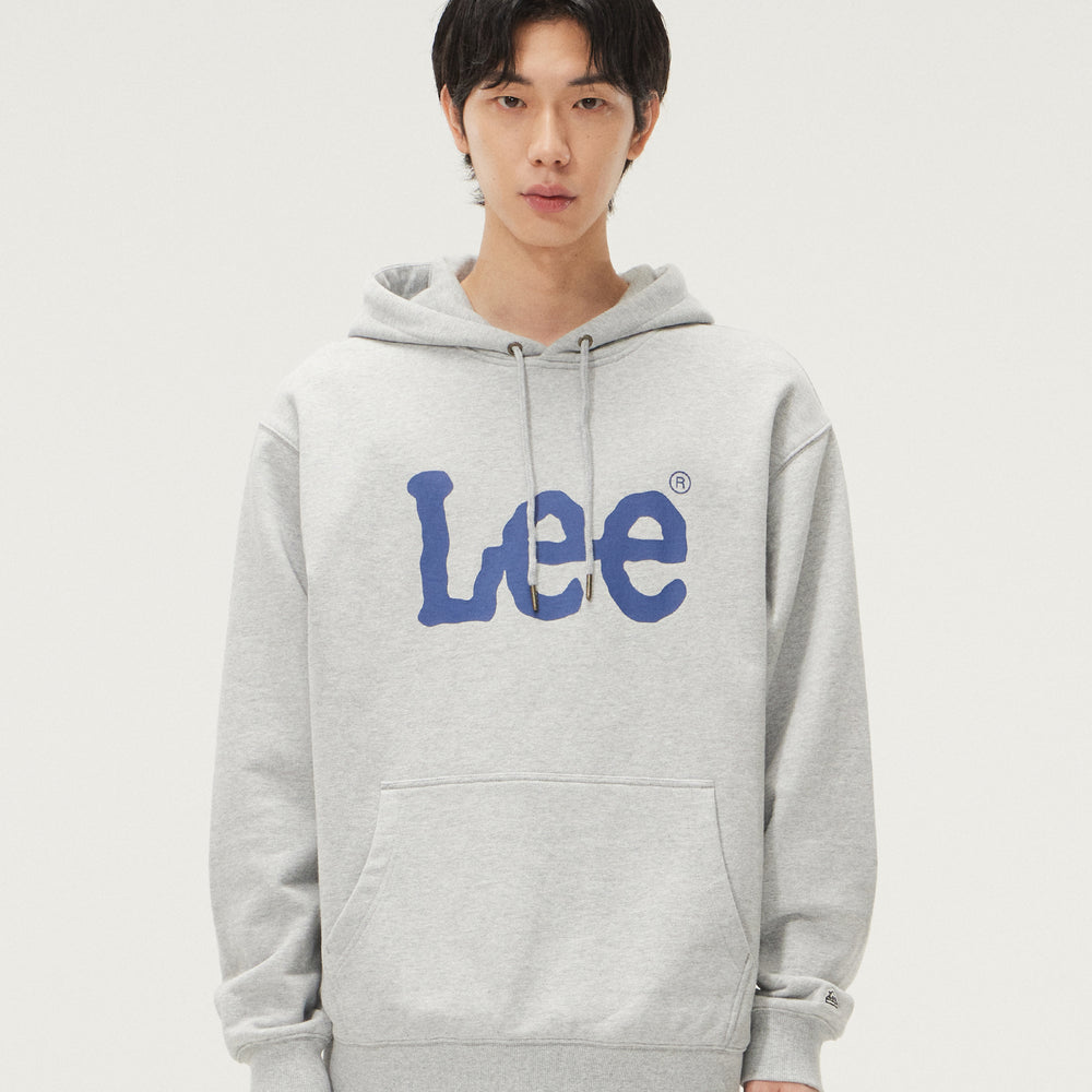 LEE Big Twitch Logo Hoodie Grey