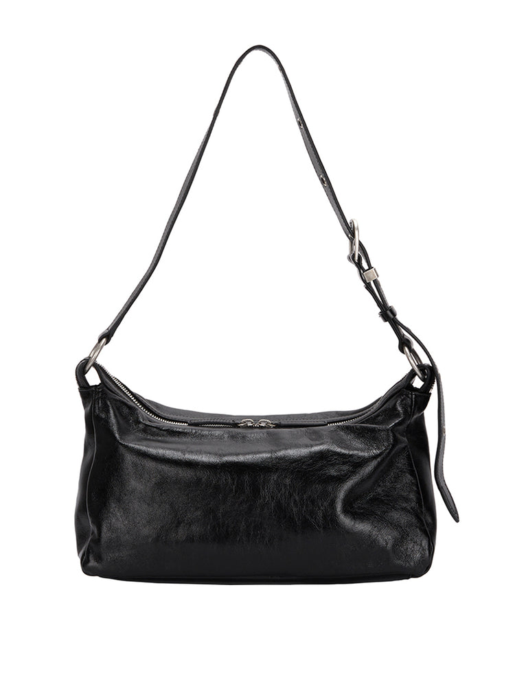 
                  
                    MARGESHERWOOD OUTPOCKET HOBO_black glossy plain
                  
                