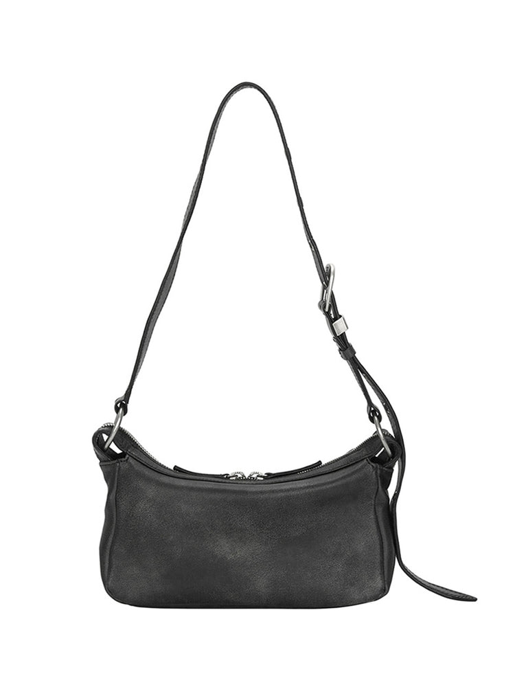 
                  
                    MARGESHERWOOD OUTPOCKET HOBO MINI_washed black two-tone brushed
                  
                