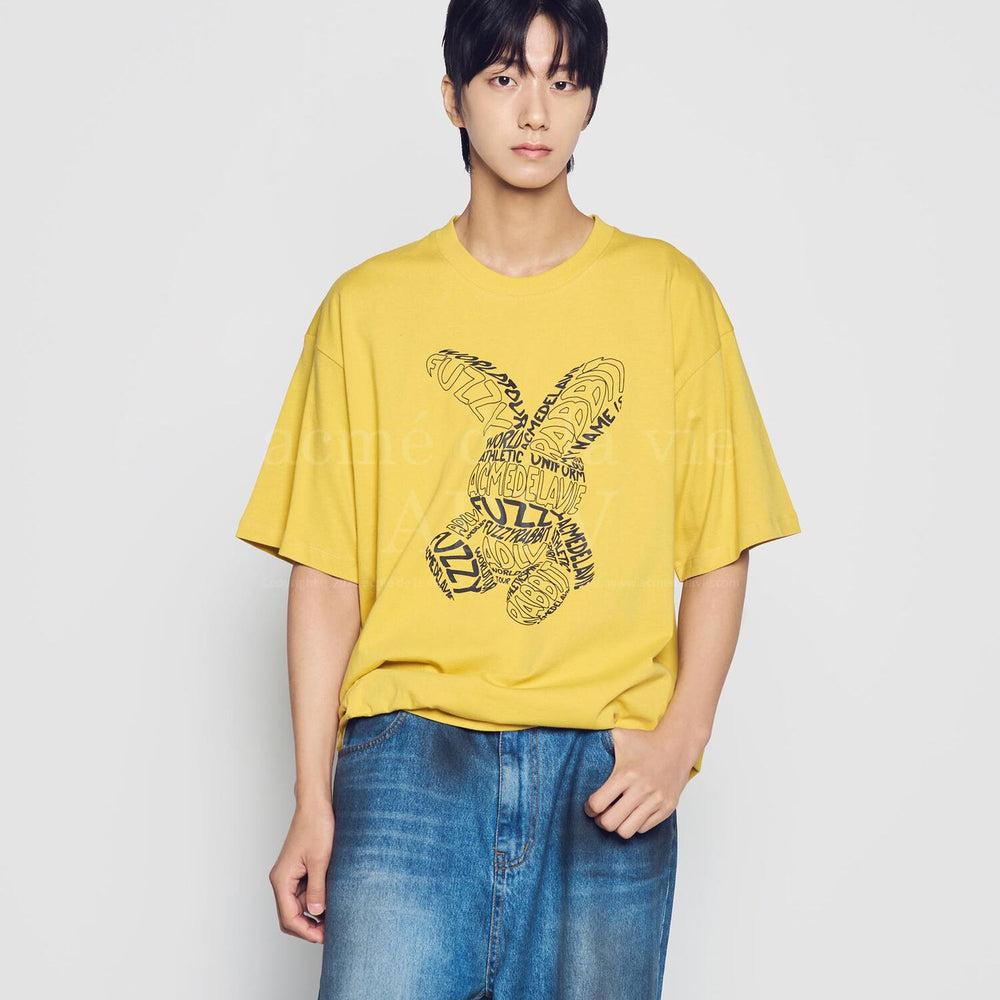 
                  
                    ADLV LETTERING RABBIT SHORT SLEEVE T-SHIRT MUSTARD
                  
                