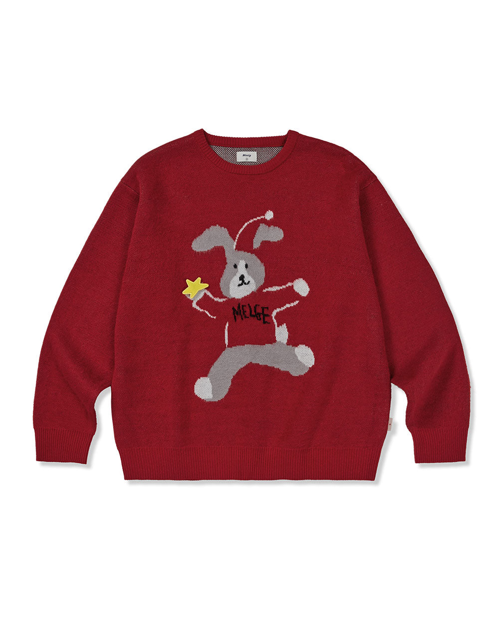 MMLG HOLIDAY MELGE KNIT (RED)