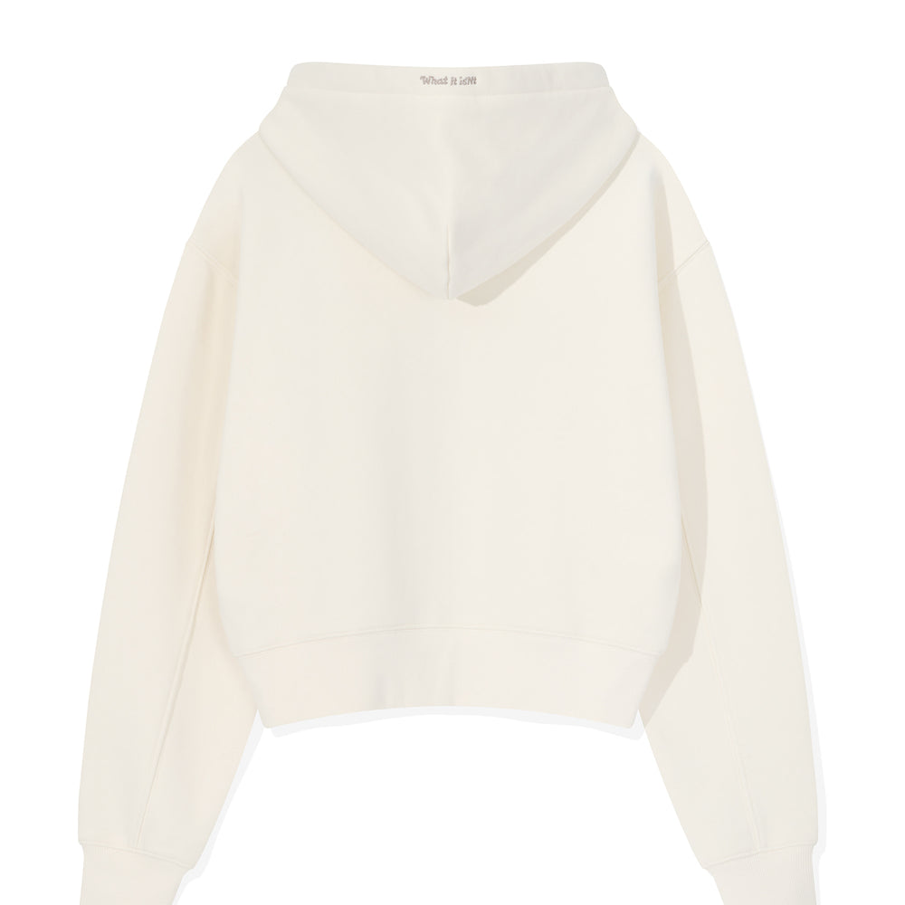 
                  
                    Flory Wappen Crop Hoodie Cream
                  
                