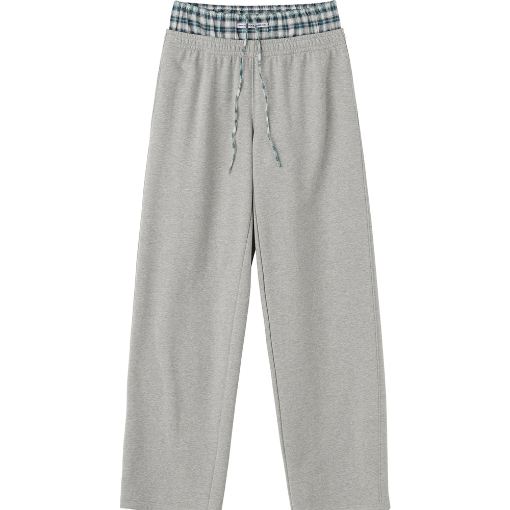 
                      
                        SCULPTOR Boxer Layered Sweatpants Melange Gray
                      
                    