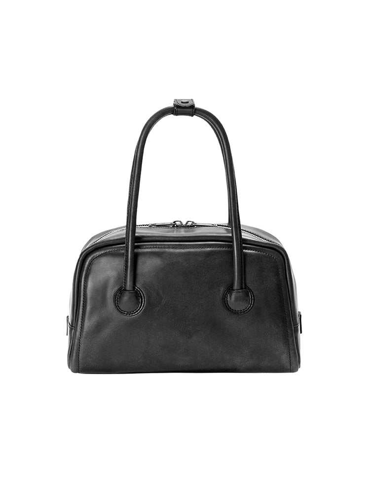 
                  
                    MARGESHERWOOD SOFT TOTE_washed black two-tone brushed
                  
                