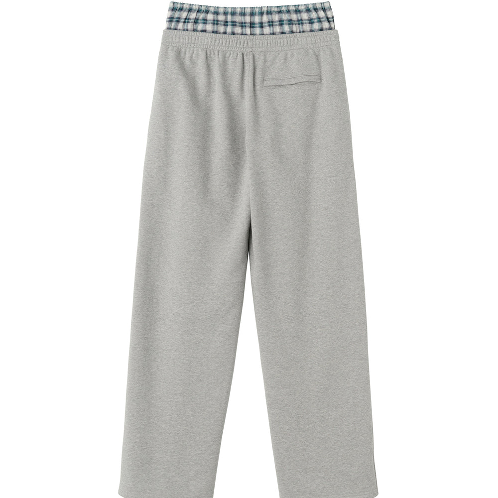 
                      
                        SCULPTOR Boxer Layered Sweatpants Melange Gray
                      
                    