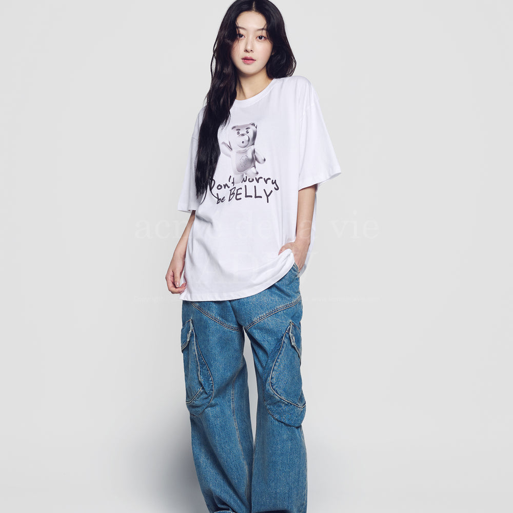 
                  
                    BELLY GOM X ADLV METAL BELLY SHORT SLEEVE T-SHIRT WHITE
                  
                