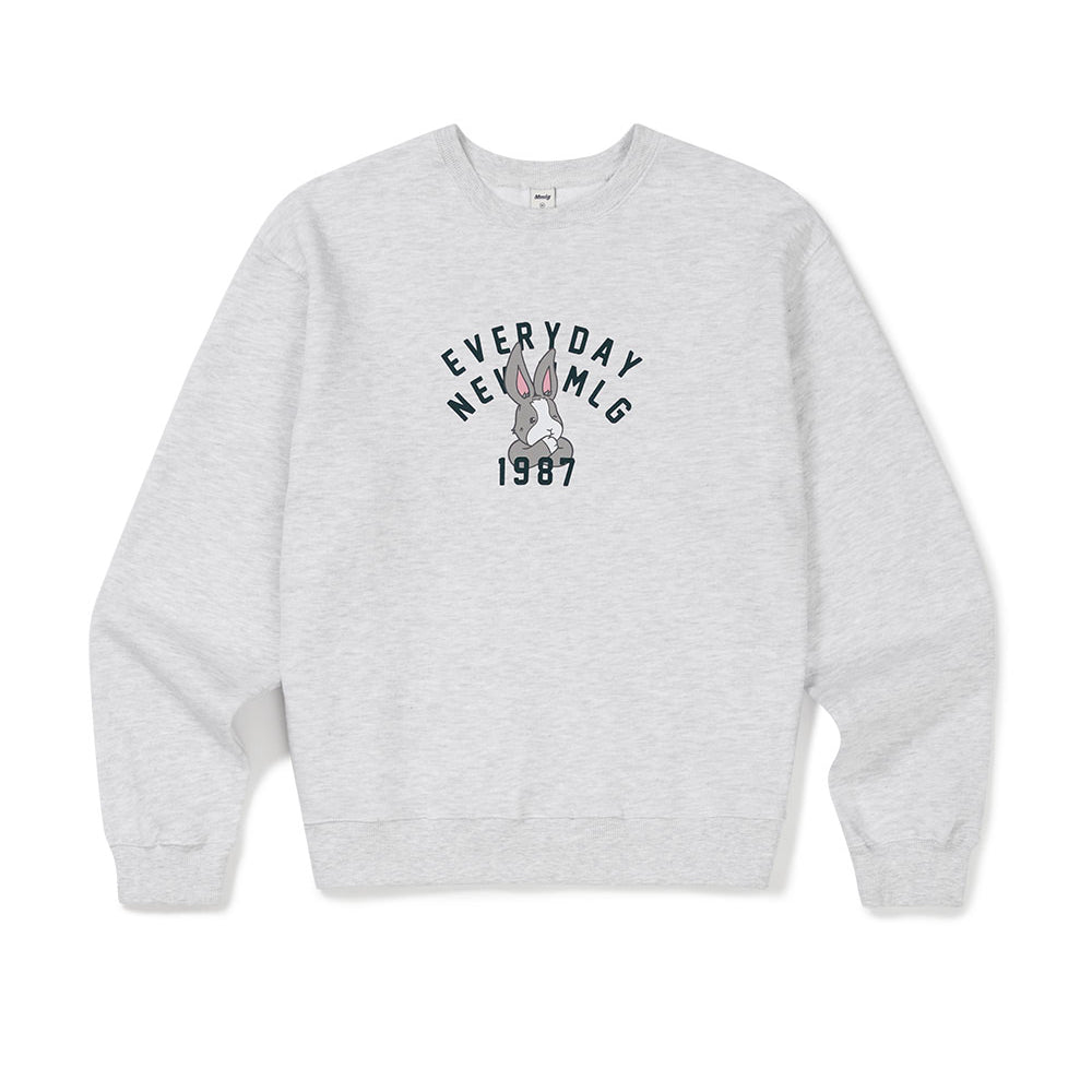 MMLG THINKING MELGE SWEAT (ASH GREY)