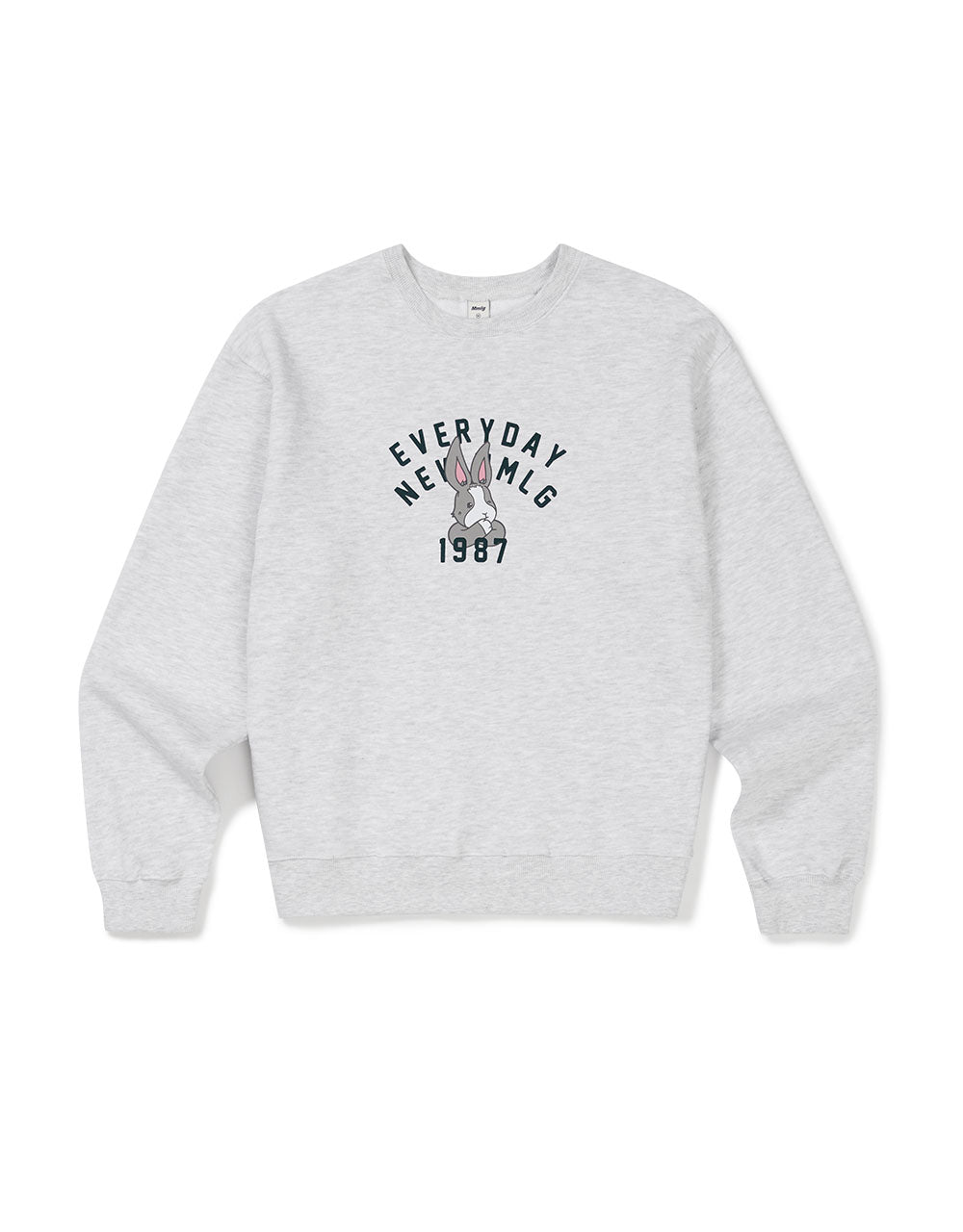 MMLG THINKING MELGE SWEAT (ASH GREY)