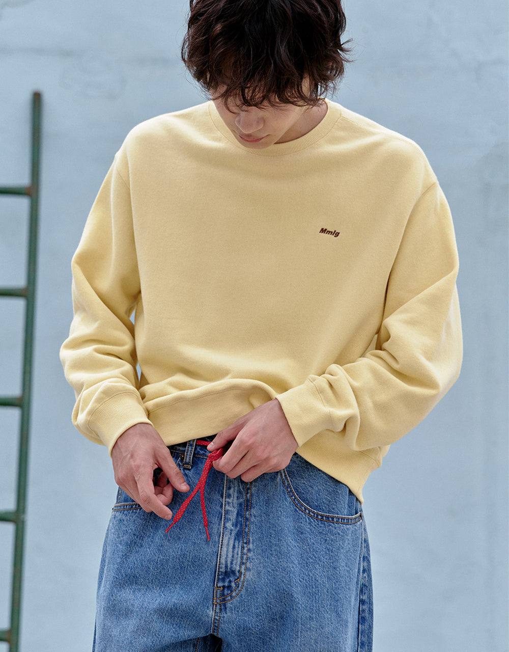 MMLG SMALL ONLY MG SWEAT (BUTTER)