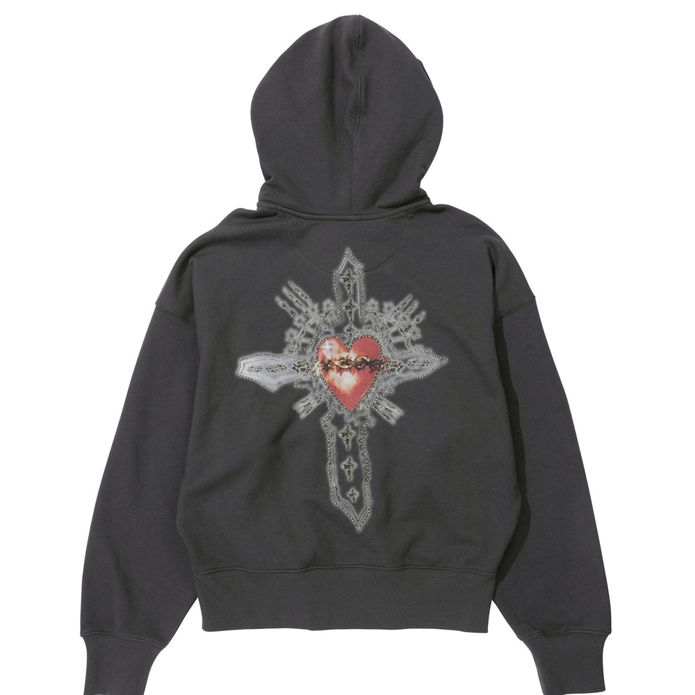 
                  
                    SCULPTOR Beaded Saint Hoodie Zip-Up Charcoal
                  
                