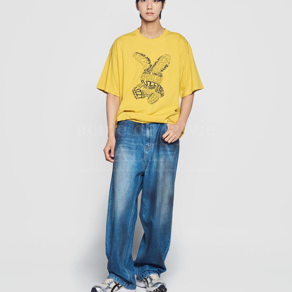 
                  
                    ADLV LETTERING RABBIT SHORT SLEEVE T-SHIRT MUSTARD
                  
                