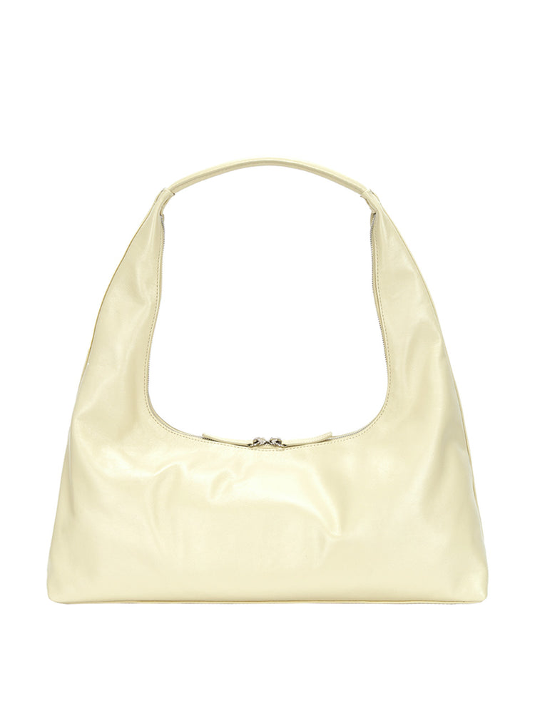 MARGESHERWOOD HOBO LARGE_blond wood glossy plain