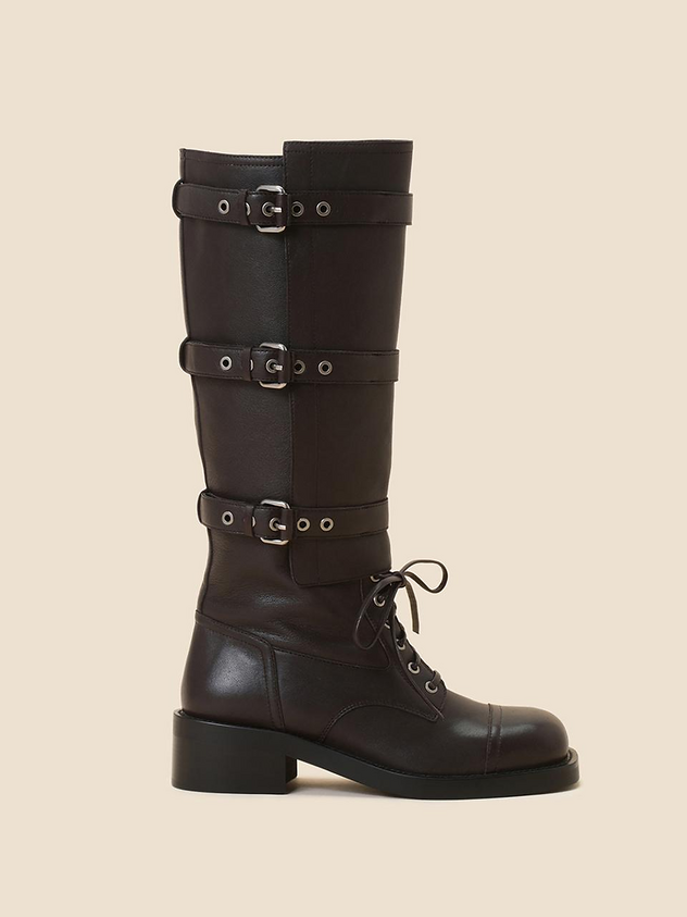 SCB Cocky long boots (brown)