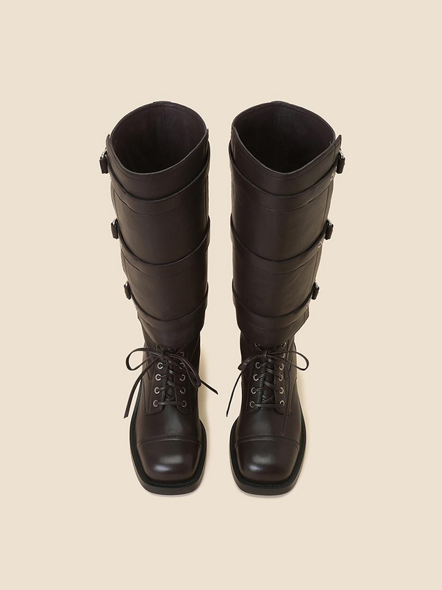 SCB Cocky long boots (brown)