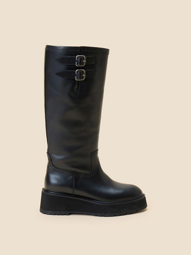 SCB Platform long boots (black)