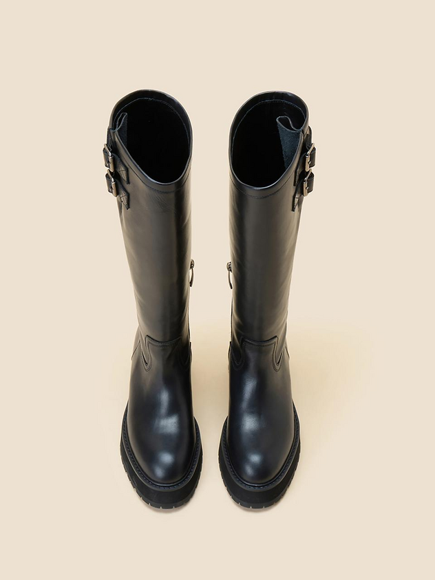 SCB Platform long boots (black)