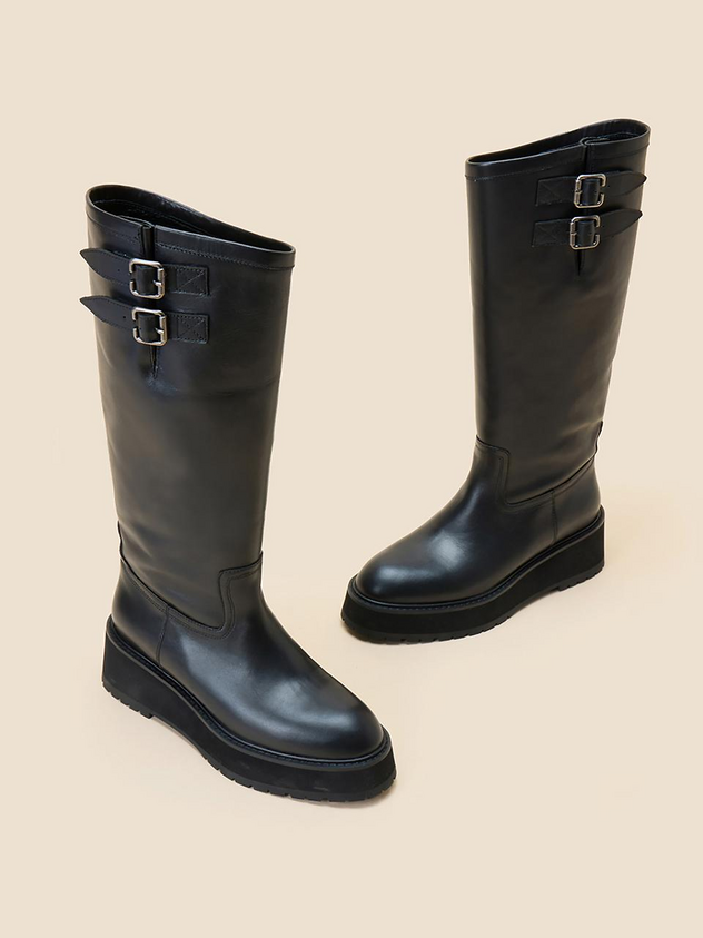 
                  
                    SCB Platform long boots (black)
                  
                