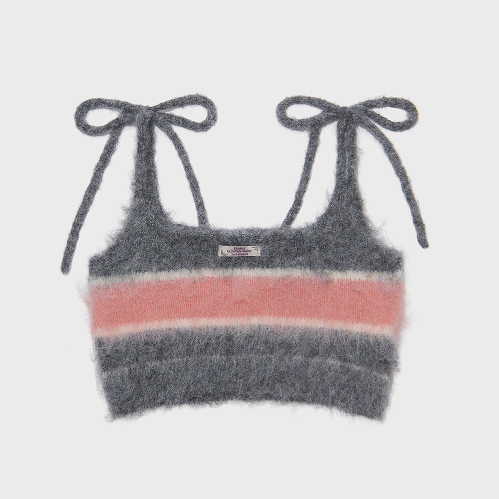 
                  
                    ROCKFISH STRIPE SHAGGY KNIT BUSTIER
                  
                