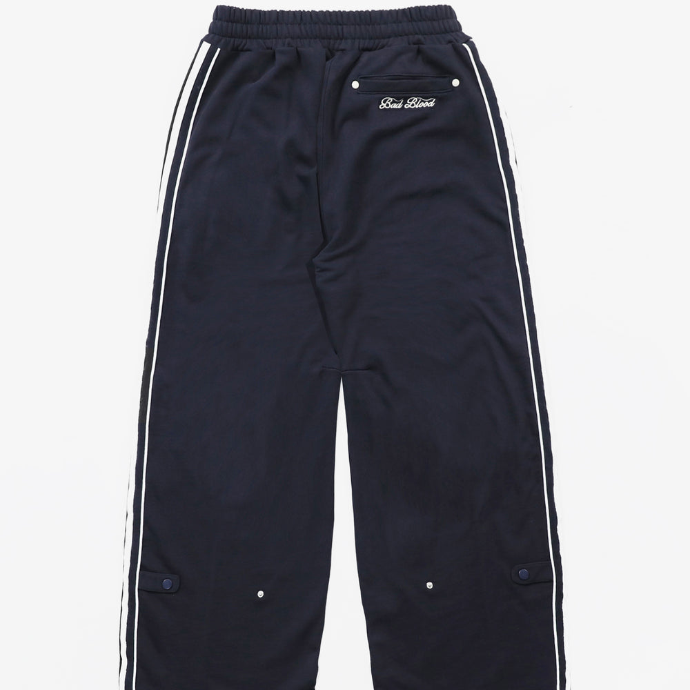 
                  
                    BAD BLOOD Billy 2 Way Curved Jogger Trousers - Navy
                  
                