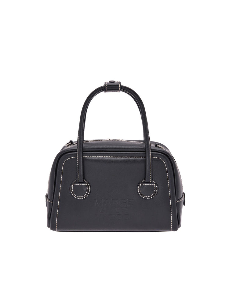 MARGESHERWOOD SOFT TOTE MINI_black plain