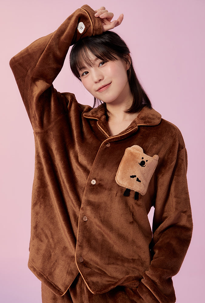 
                  
                    SPAO x Dinotaeng Sleeping Pajamas BROWN
                  
                