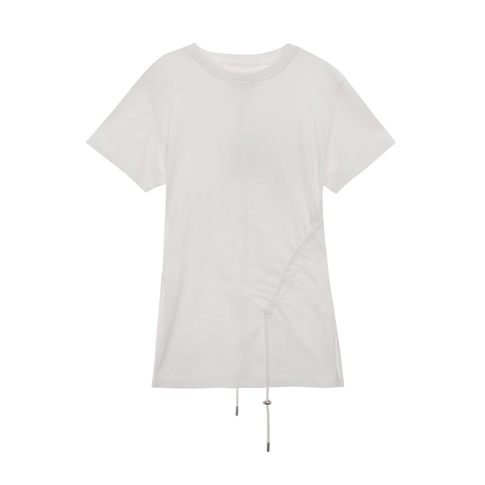 
                  
                    MATIN KIM STRING SLIT DETAIL TOP IN WHITE
                  
                