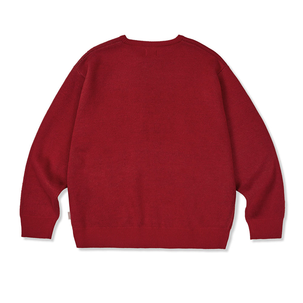 
                  
                    MMLG HOLIDAY MELGE KNIT (RED)
                  
                