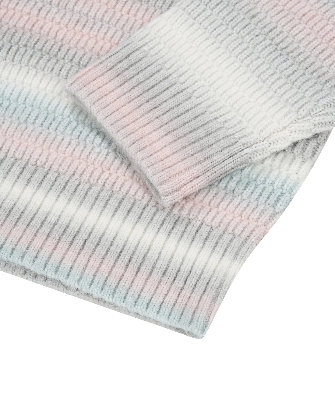 FALLETT Gradient Striped Knit Mint