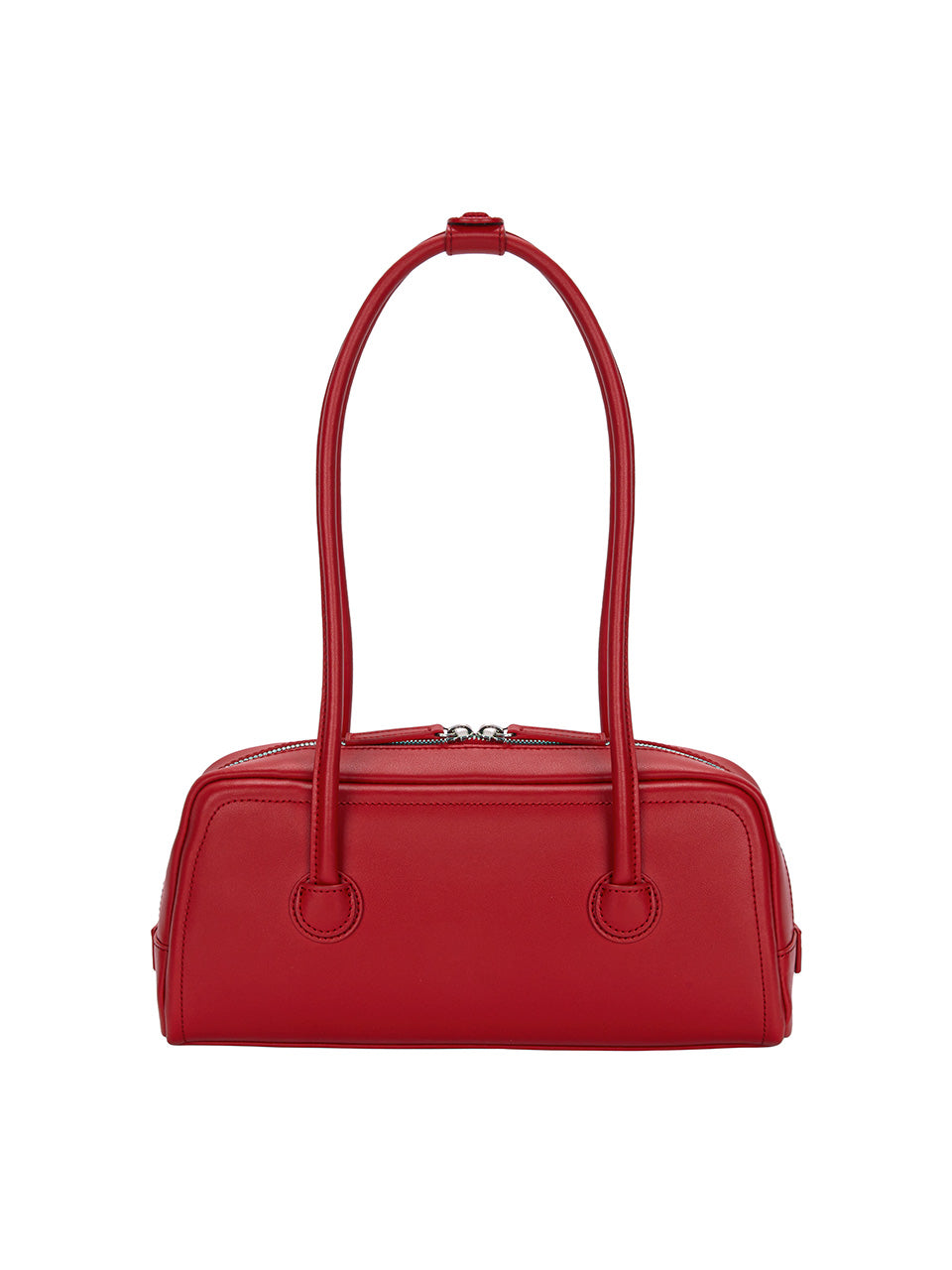 MARGESHERWOOD SOFT BAGUETTE BAG_apple red plain