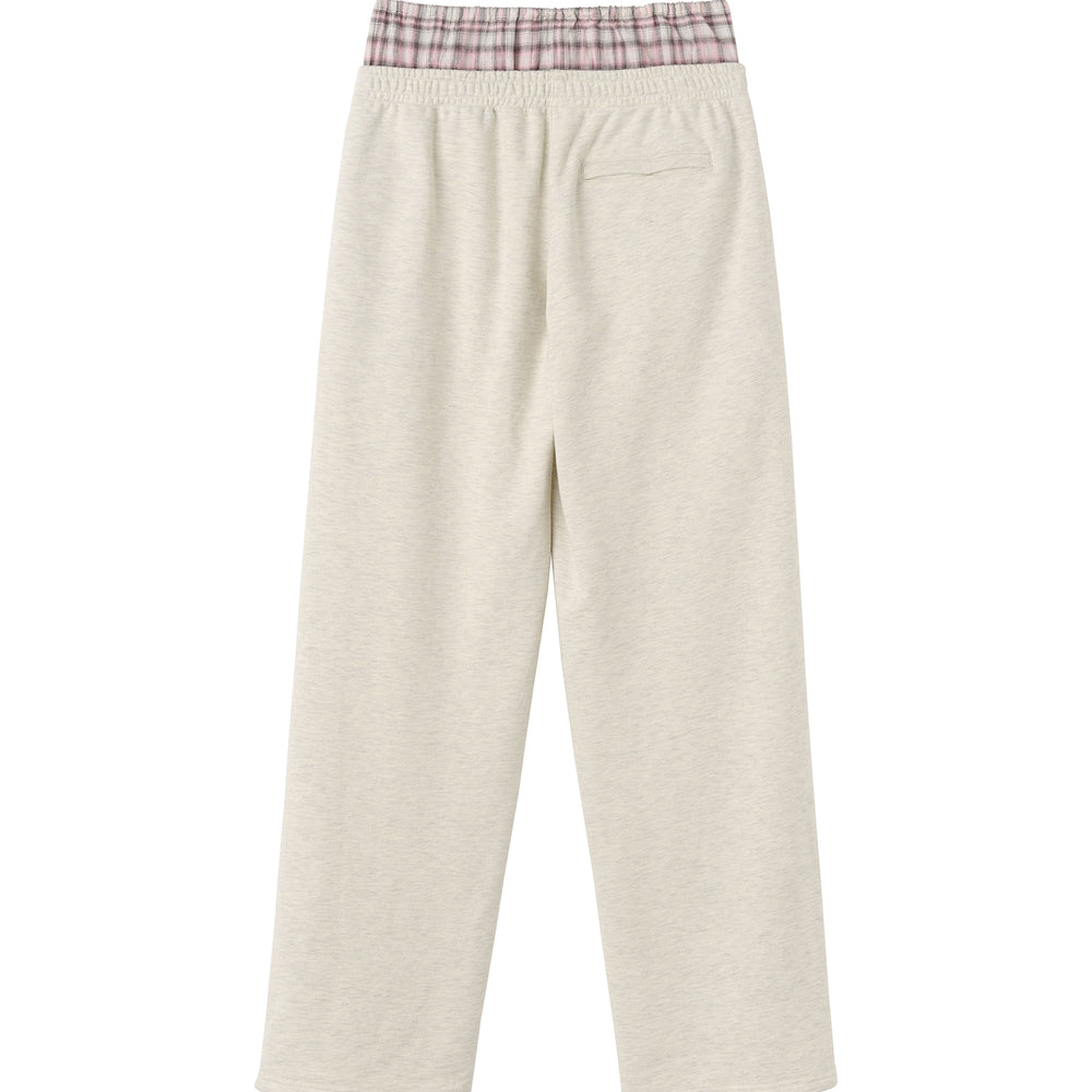 
                      
                        SCULPTOR Boxer Layered Sweatpants Oatmeal
                      
                    