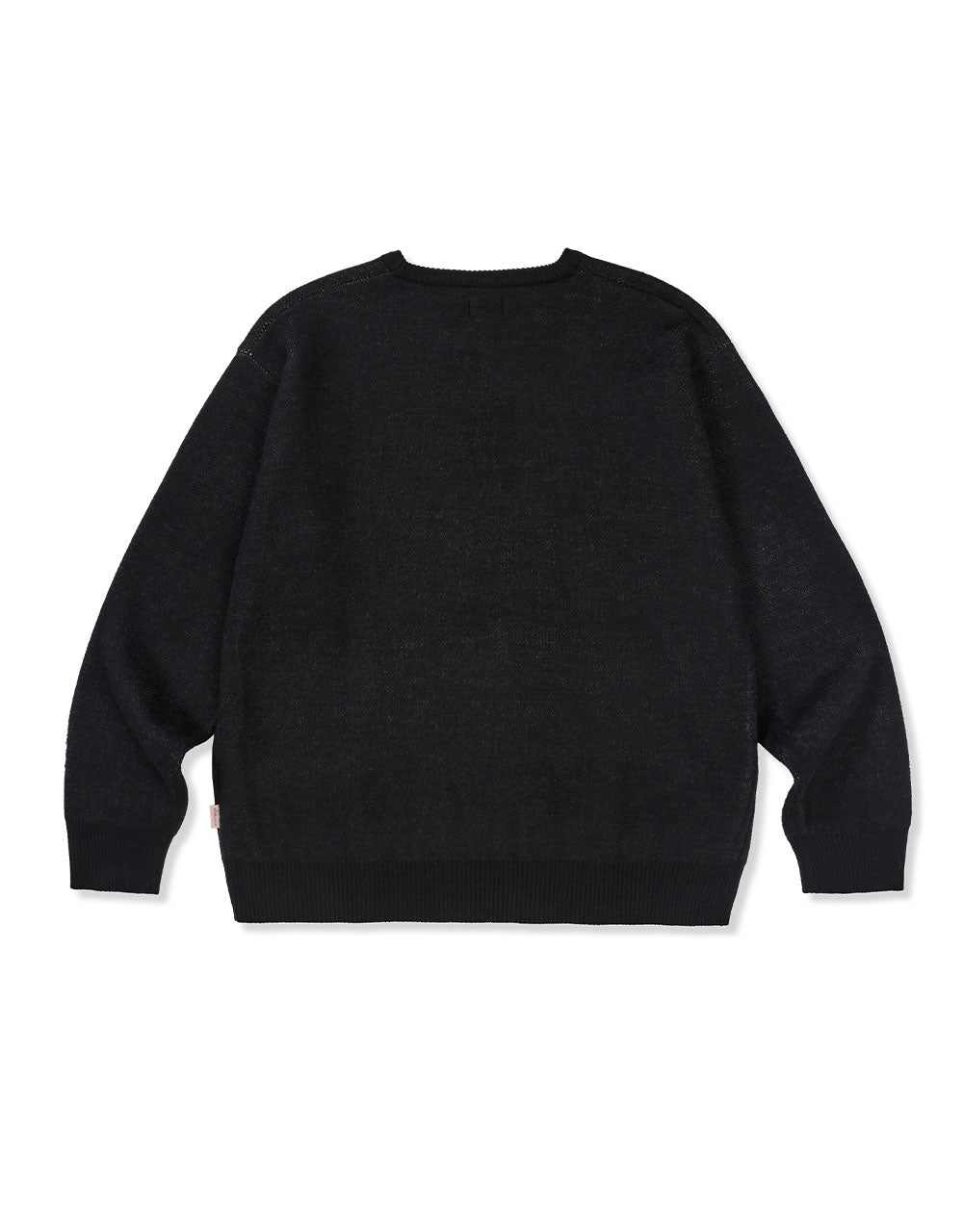 MMLG HOLIDAY MELGE KNIT (BLACK)