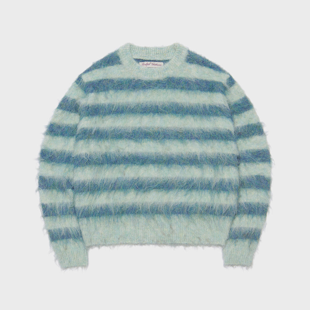 
                  
                    ROCKFISH STRIPE SHAGGY KNIT PULLOVER
                  
                