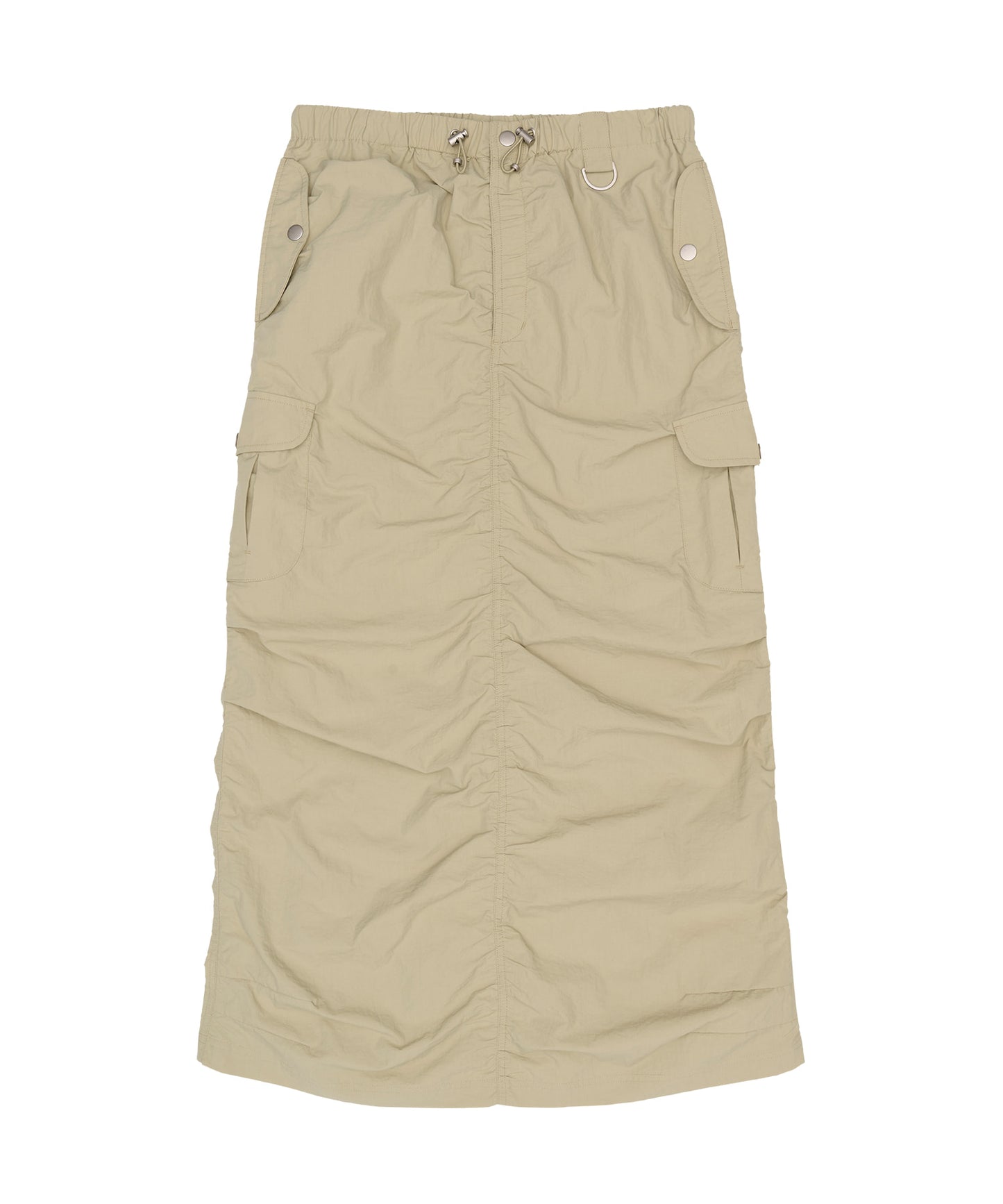 AMES TWO POCKET CARGO SKIRT BEIGE