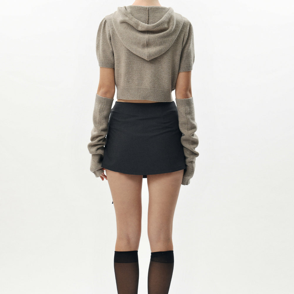 
                      
                        PAIN OR PLEASURE AMY HOODIE KNIT BEIGE
                      
                    