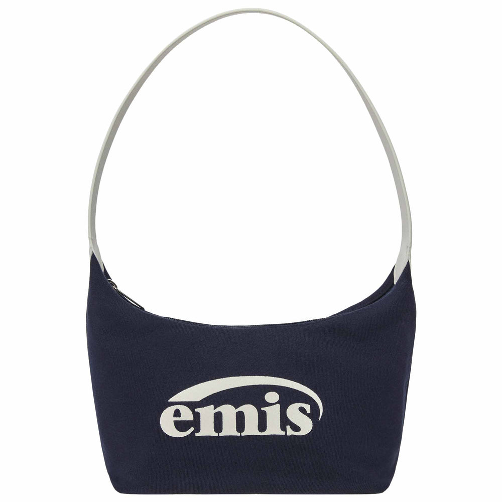 EMIS JERSEY HOBO BAG-NAVY