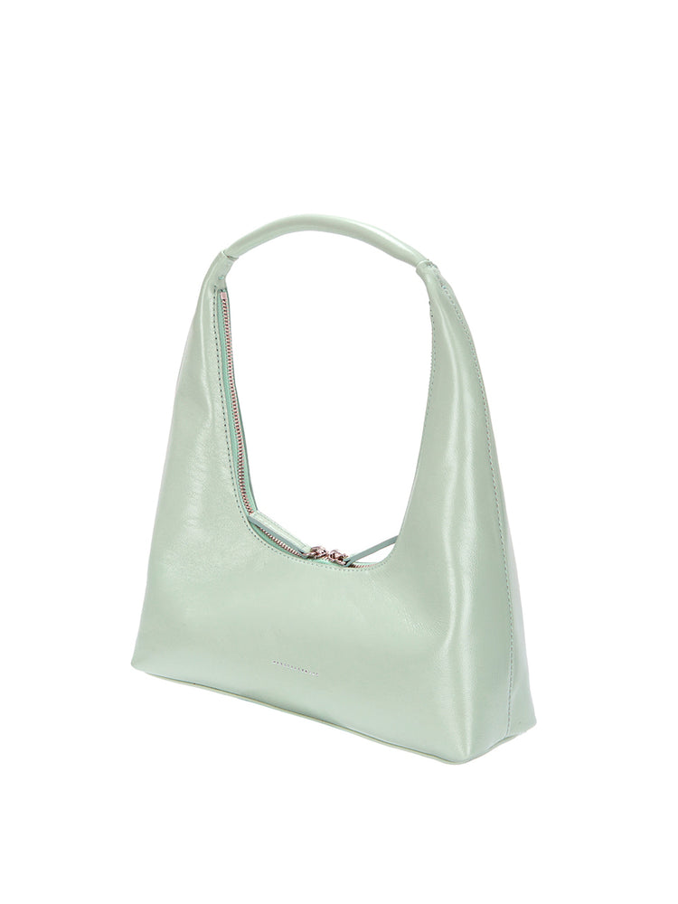 
                  
                    MARGESHERWOOD HOBO SHOULDER_mint glossy plain
                  
                