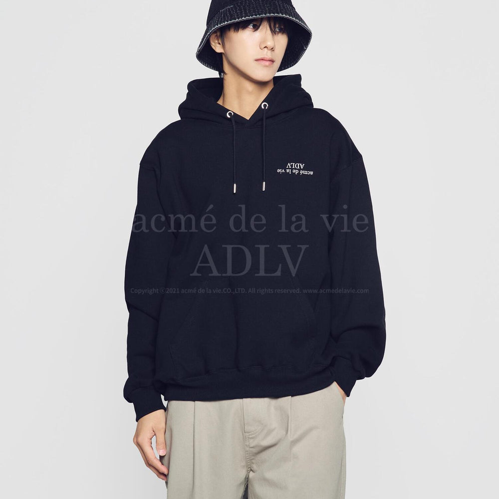 
                  
                    ADLV UPSIDE DOWN LOGO NAPPING ZURRY HOODIE BLACK
                  
                