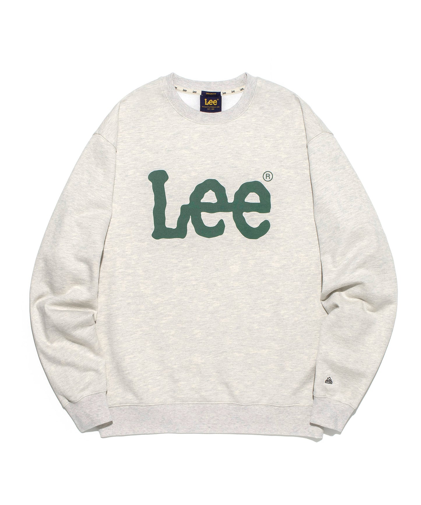 LEE Big Twitch Logo Sweatshirt OATMEAL