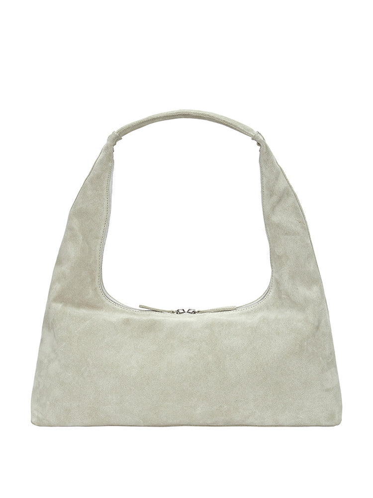 MARGESHERWOOD HOBO LARGE_blond wood suede