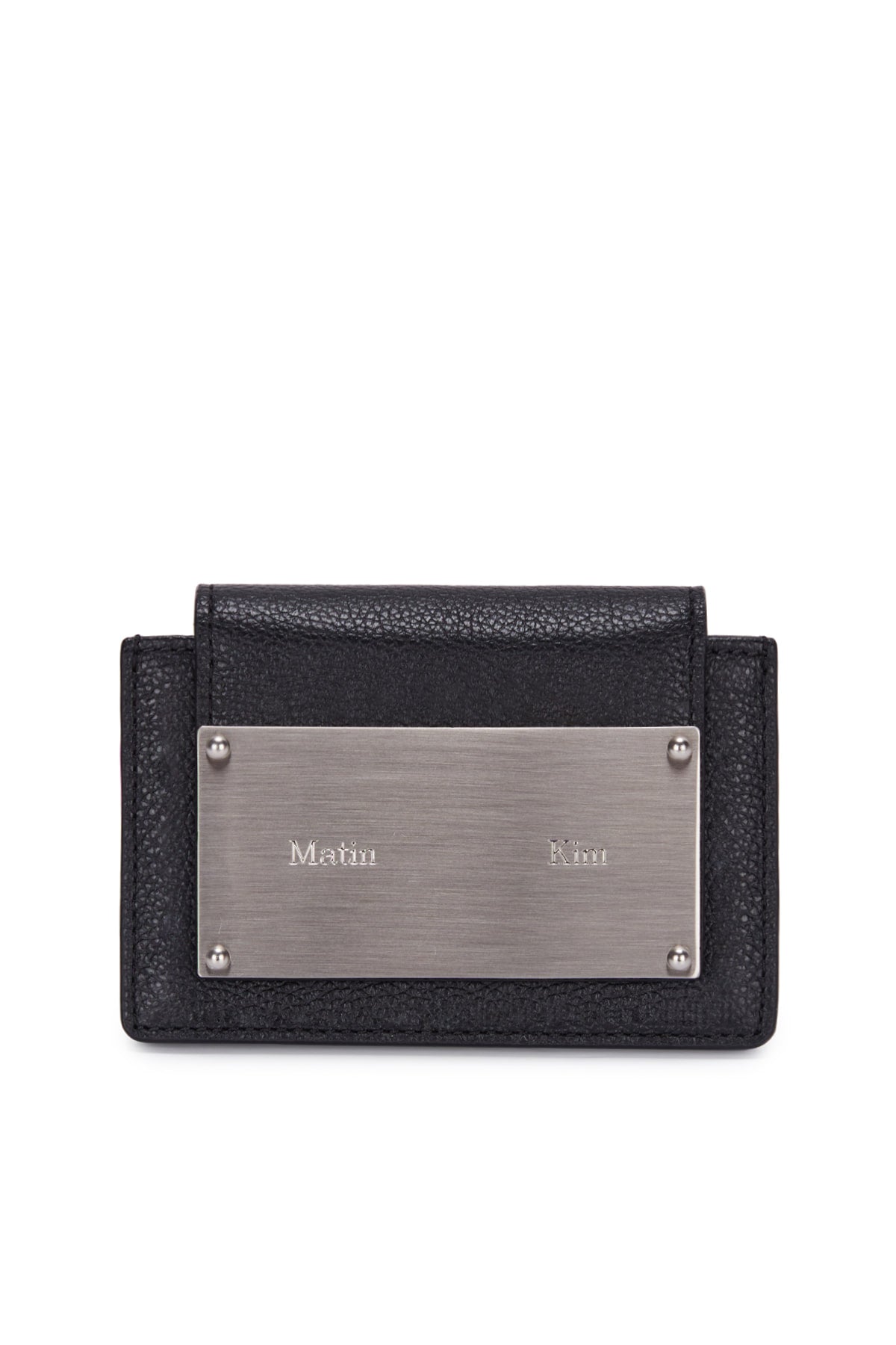 MATIN KIM ACCORDION WALLET IN BLACK