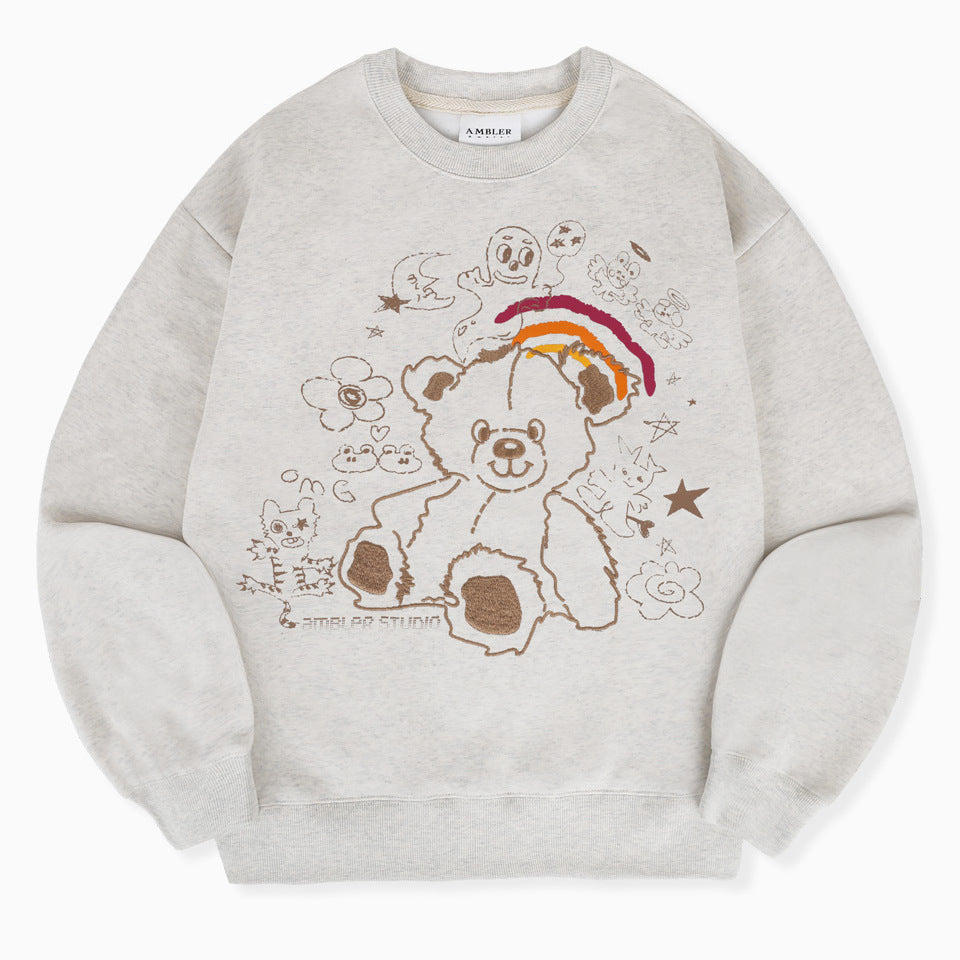 
                  
                    AMBLER Rainbow Bear Overfit Sweatshirt
                  
                