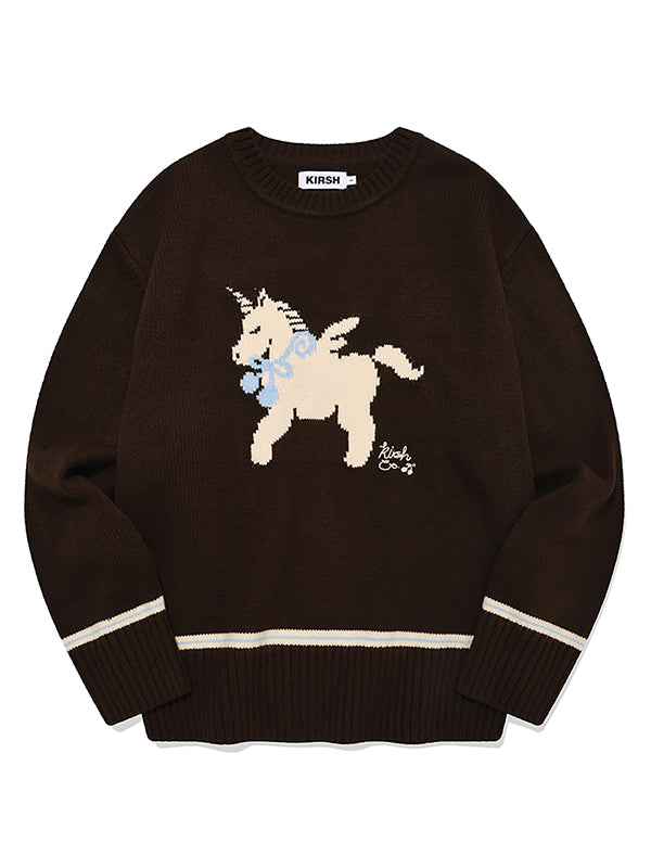 
                  
                    KIRSH CHERRY UNICORN JACQUARD KNIT BROWN
                  
                