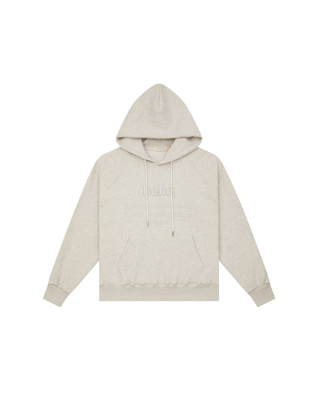 NOIRNINE Bébé Hoodie OATMEAL