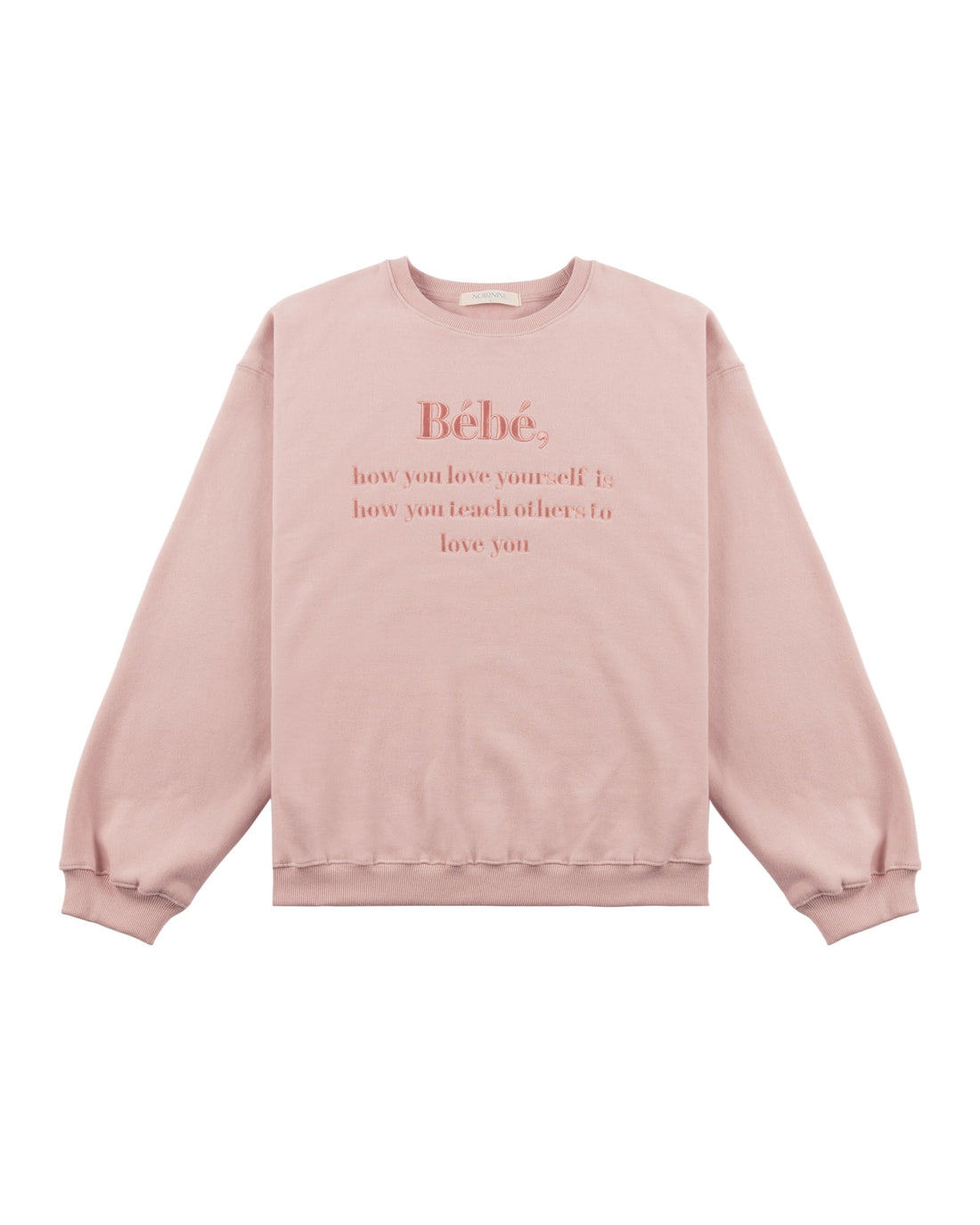 NOIRNINE Unisex Bébé Sweatshirts PINK