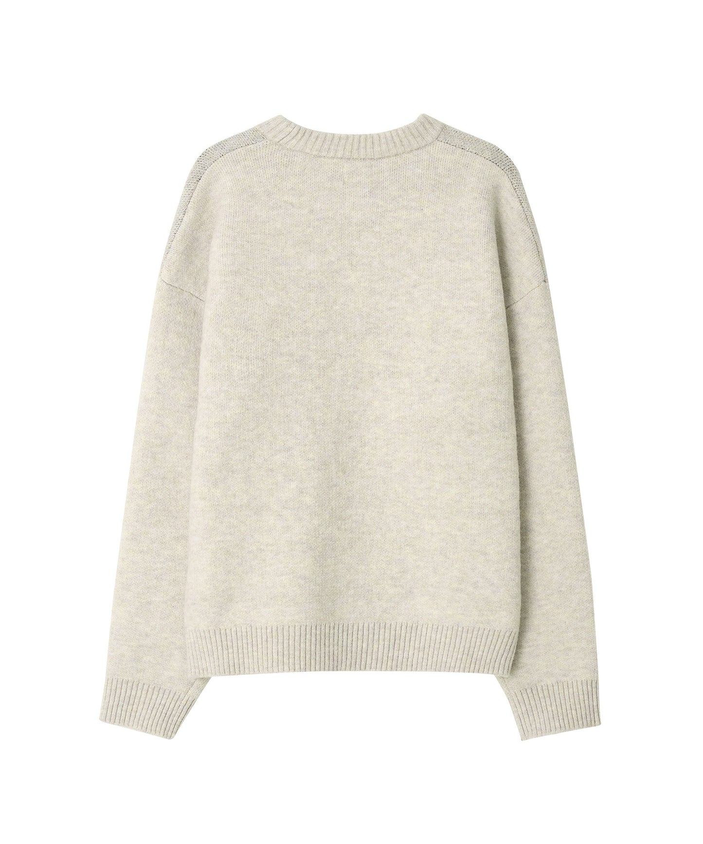 LEE Big Twitch Logo Knit Beige