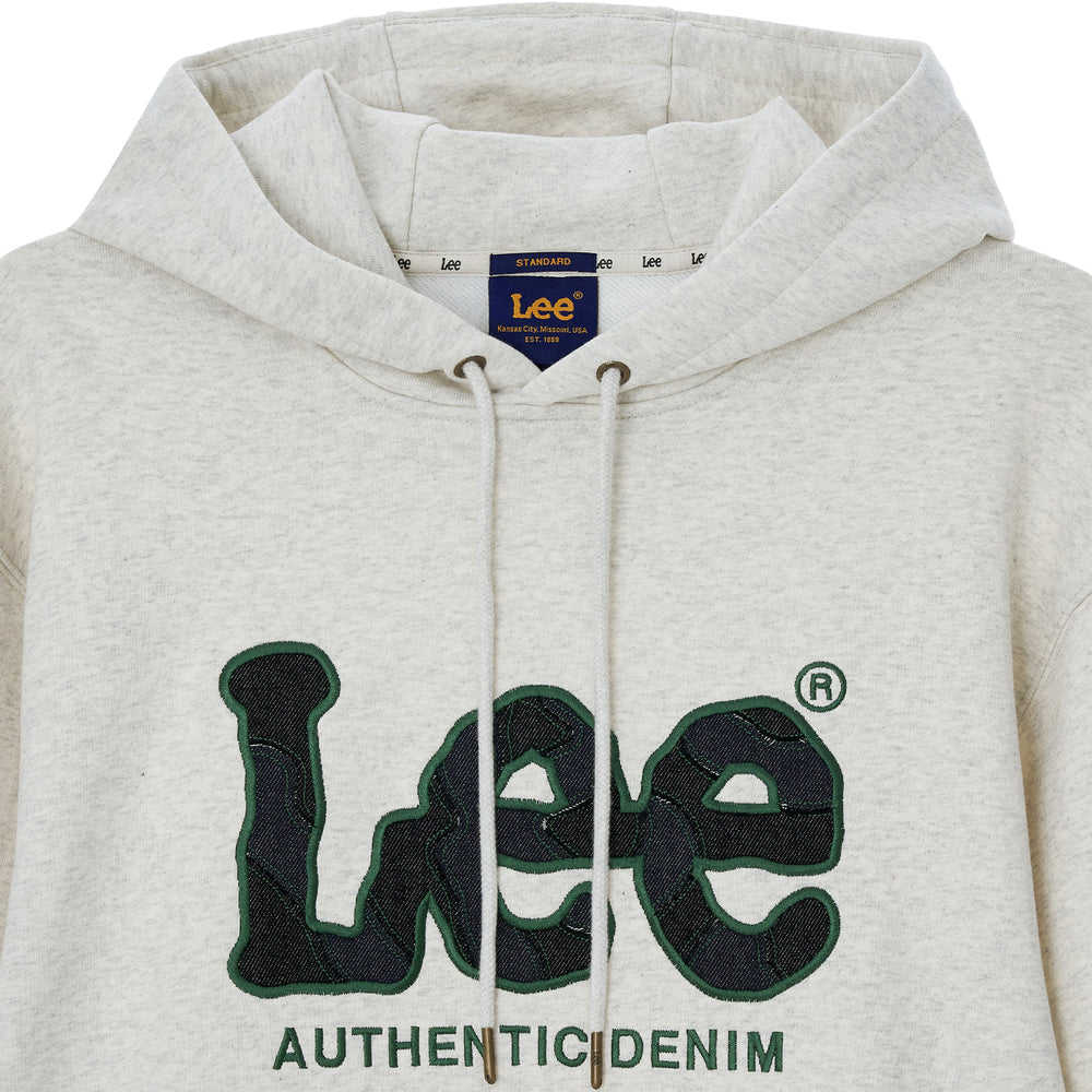 
                  
                    LEE Big Twitch Denim Applique Hoodie Oatmeal
                  
                