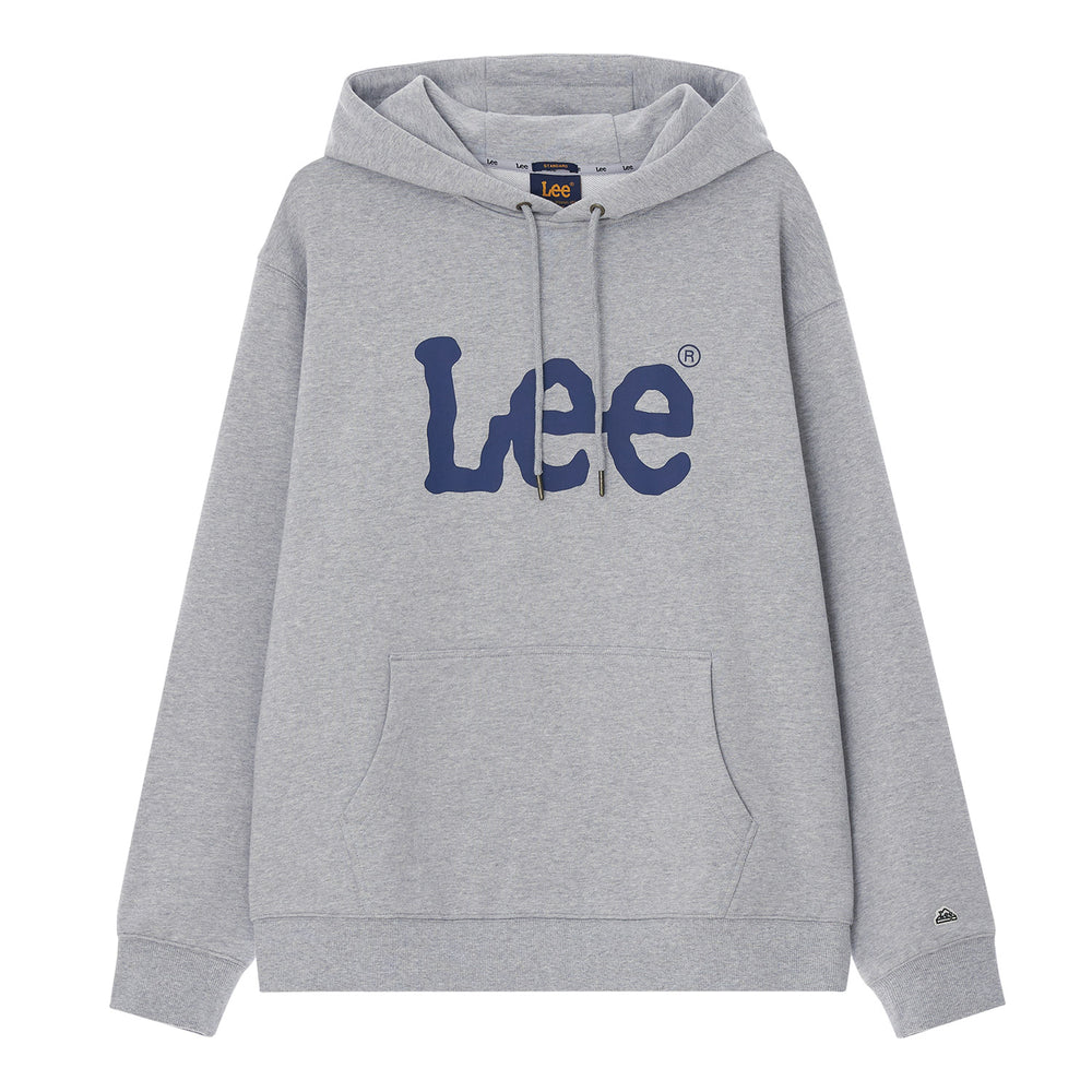 LEE Big Twitch Logo Hoodie Grey